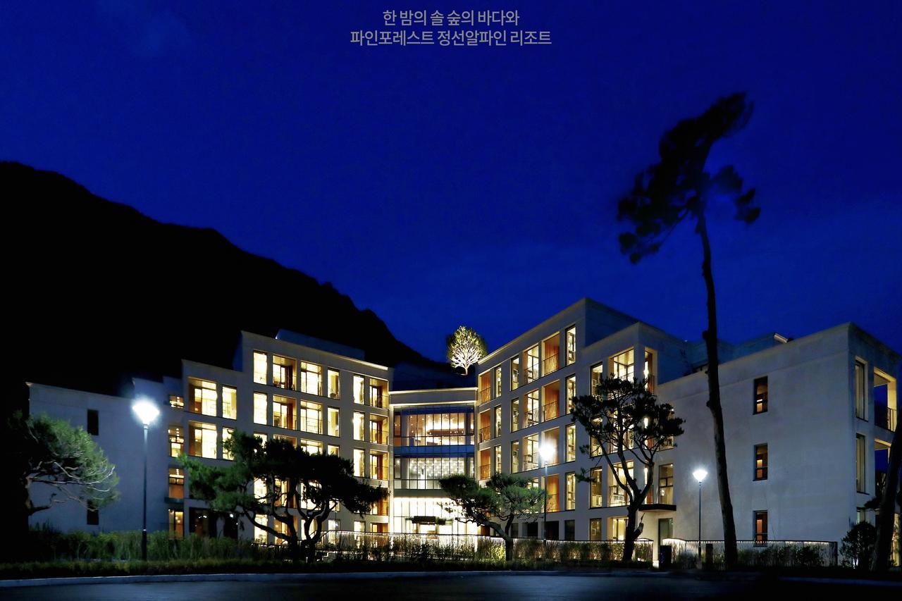 Pine Forest Jeongseon Alpine Resort Exterior foto